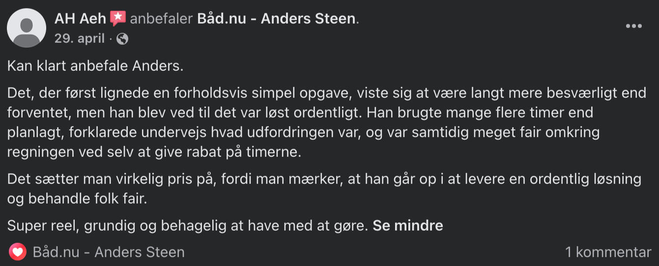 Båd.nu - Bådservice i Øresund